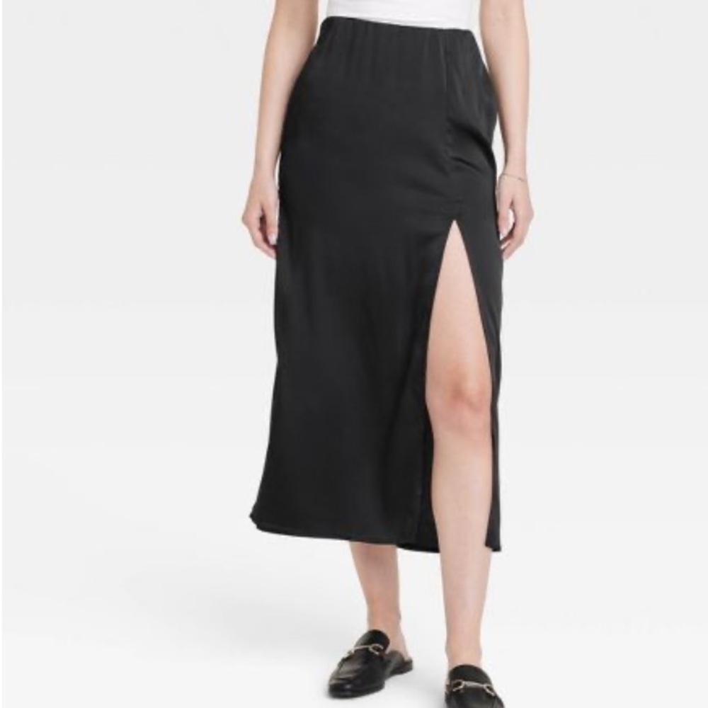 A New Day satin skirt